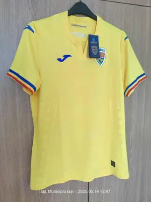 Tricou fotbal de joc JOMA România 2023-2024,(Super Ofertă).