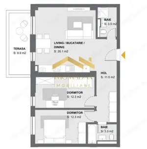 Aradului/Torontalului-3 Camere-Centrala Proprie - imagine 17