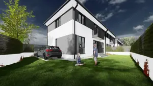 Ansamblu de case de vânzare Florești zona Tăuți cu finalizare decembrie 2025 