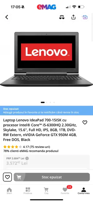 Lenovo IdeaPad 700 (2017)