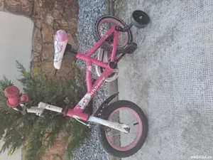 Bicicleta fetite roz - imagine 3