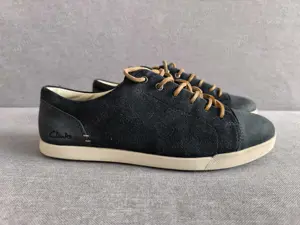 Pantofi piele intoarsa Clarks  - imagine 2