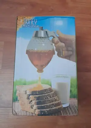 Dozator pentru miere prin picurare, produs nou, volum 200 ml - imagine 3