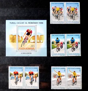 Lot timbre cu tematică  Sport (1976 - 1986) - imagine 2