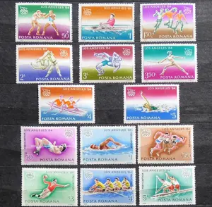 Lot timbre cu tematică  Sport (1976 - 1986) - imagine 5