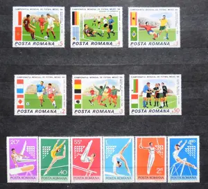 Lot timbre cu tematică  Sport (1976 - 1986) - imagine 4