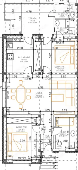 Duplex in Constructie, Parter, toate utilitatile, 0% comision Poremo Imobiliare - imagine 4