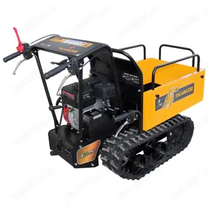Roaba cu motor pe senile, basculabila cu o capacitate efectiva de 300 kg - imagine 4