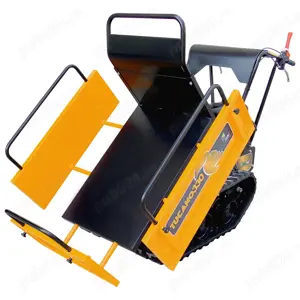 Roaba cu motor pe senile, basculabila cu o capacitate efectiva de 300 kg - imagine 3