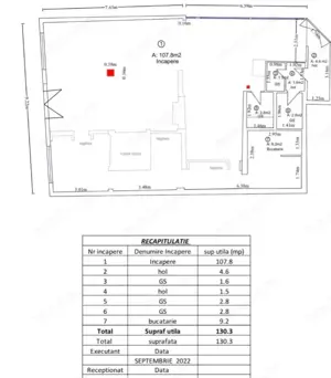 Zona Brancoveanu sp 130mp parter + curte - imagine 3
