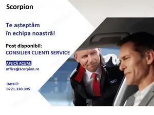 Consilier Clienti Service