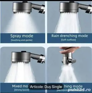 Para de dus (cu efect de masaj), noua, sigilata