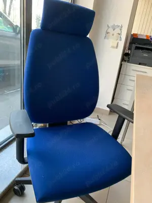 Vand set birou complet: birou 150x80, scaun ergonomic si casetiera cu sertare. - imagine 5