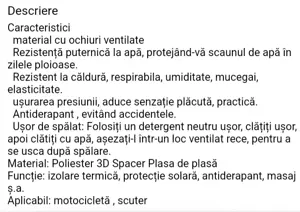 H U S E -șa motociclete,material impermeabil 3 D - imagine 2