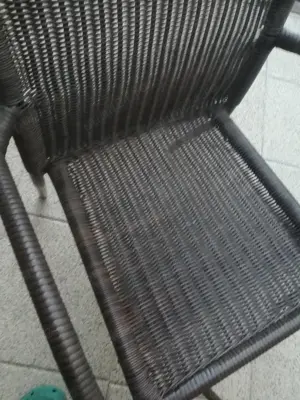 Set pentru terasa, masa si 4 scaune din ratan - imagine 5