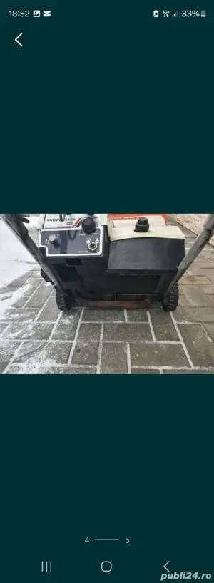Freza zapada americana Simplicity Snowblower 220 - imagine 4