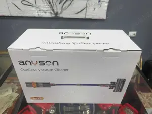 NOU Aspirator fără fir Anyson Stars 5 la cutie sigilat Garantie Factura pentru curățenie impecabilă!