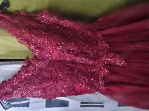 Vand rochie de ocazie  banchet,deosebita lucrata manual ,marime SM. . - imagine 2