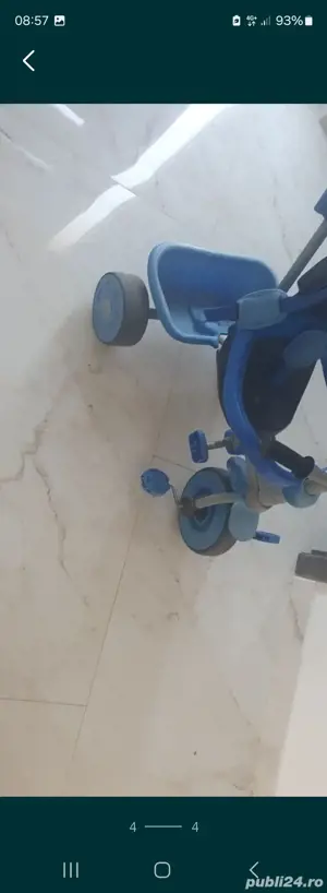 Tricicleta 4in1 1-3ani cu paravan - imagine 3