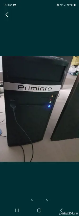 Custom PC Gaming Quad 4Gb,SSD,256Gb ddr4.