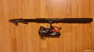 6 lansete (bat + mulineta)