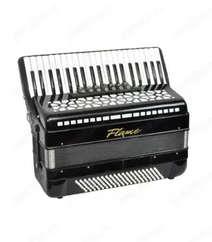 Acordeon Flame AC 41 clape   120 basi negru