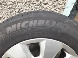 225 60 16 Michelin + Jante Aliaj Audi A6  - imagine 6