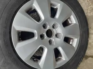 225 60 16 Michelin + Jante Aliaj Audi A6  - imagine 3