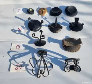 Suporturi pentru lumânări din fier (forjat)