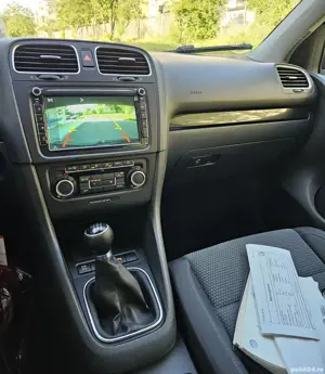 VW Golf 6 1.4TSI Navigatie SenzoriParcare DubluClima  CamerăMarșarier Bluethoot PilotAuto Euro5  - imagine 8