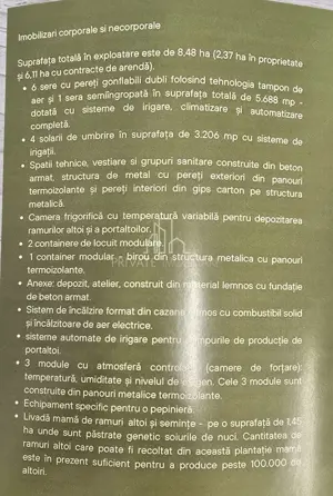 Afacere de Vanzare/ Pepiniera Moderna cu Teren 2,37 Ha, Sg de Mures - imagine 4