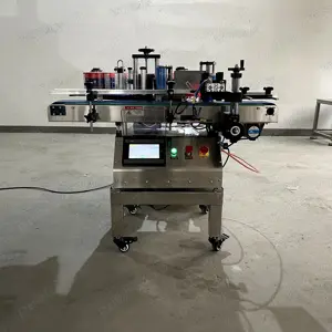 Mașină de etichetat, mașină de etichetat sticle rotunde pentru cutii   borcane