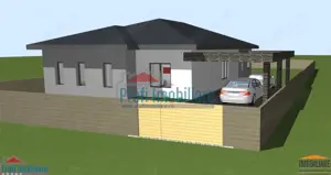 Teren 540mp Zimand Cuz, Proiect casa Parter 10 min. de zona Podgoria- Arad - imagine 10