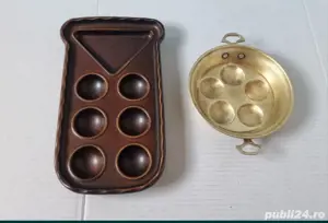 Lot platouri-forme-tigăi pentru ouă-melci - imagine 5