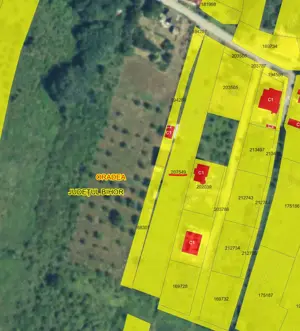  2.496 m2 sau parcele de 440-700m2 Teren de la Propietar - Strada Sofiei, Oradea POT 35%  - imagine 2