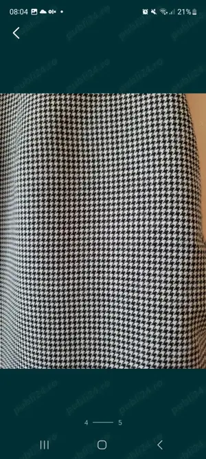 Fusta s xs, din stofa fina - imagine 4