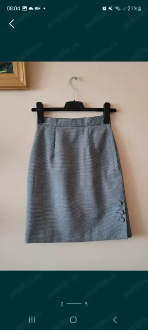 Fusta s xs, din stofa fina - imagine 2