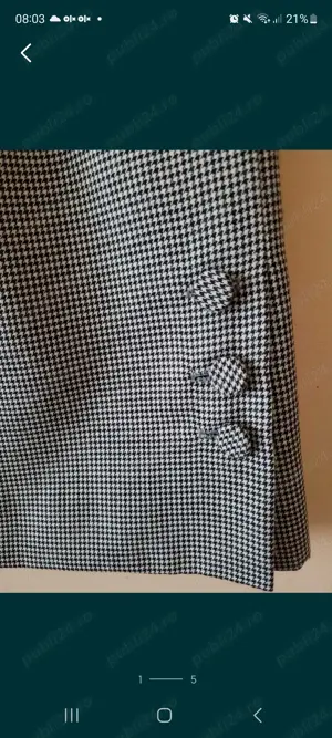 Fusta s xs, din stofa fina