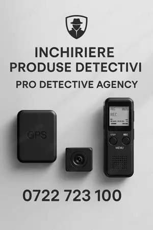 Pro Detective Agency - inchiriere aparatura detectivi particulari  - imagine 2