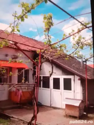 Două case,în curte cu teren 972mp.la stradă asfaltată