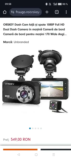 Cameră bord auto nouă sigilată - imagine 3