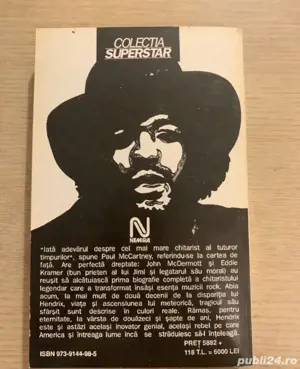 Carti despre muzica Hendrix, Jazzorelief, Madonna, Pavarotti