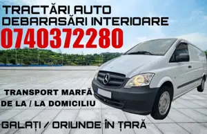 Tractări auto   Debarasari interioare   Moloz