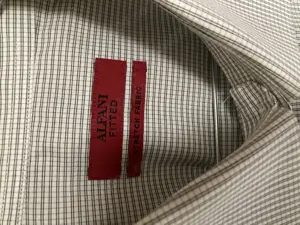 Camasa Barbateasca Alfani cu Maneca Lunga Marime L - imagine 3