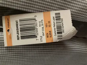 Camasa Barbateasca Alfani cu Maneca Lunga Marime L - imagine 5