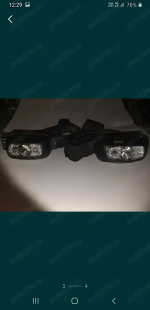 Set 2 lanterne de cap, 2 faze de iluminare, noi - imagine 3