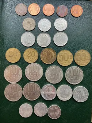 28 Monede Romania anii 1990-2004