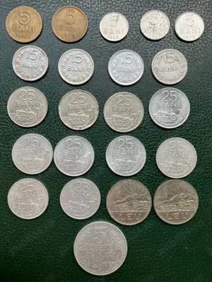 22 Monede Romania anii 1952-1978