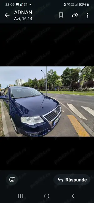 VW Passat variant b6,2.0TDI,DSG, 2010 - imagine 3