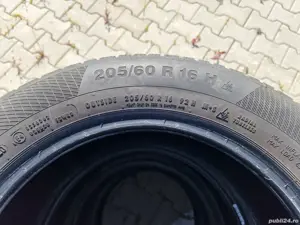 Set 4 cauciucuri / anvelope auto M+S Continental 205 60 R16 profil 6.47 mm - imagine 6